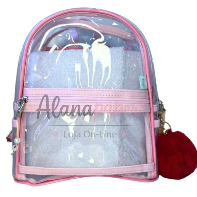 📌 Mochila Cristal Pompom – Fizz