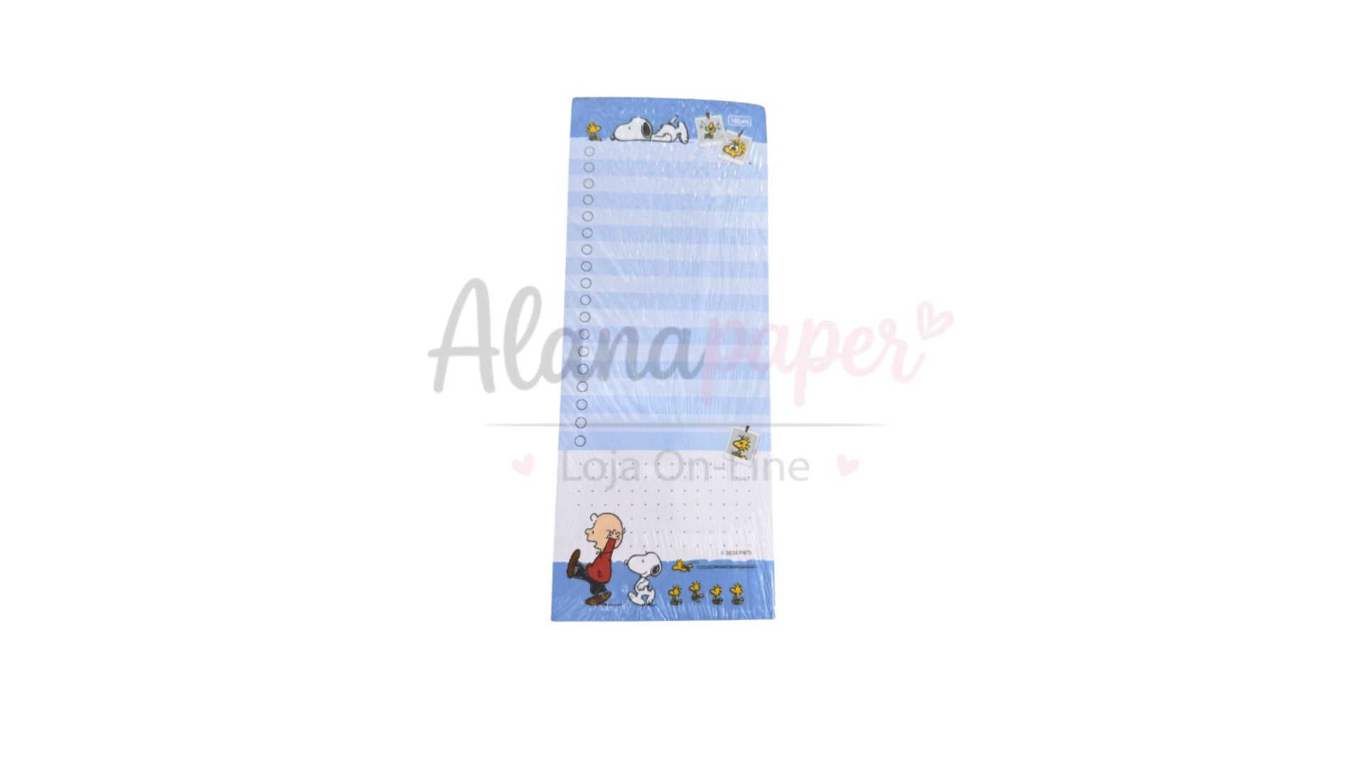 📌 Bloco de Anotações Tilembrete Snoopy e Charlie Brown – Tilibra