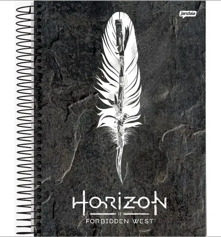 Caderno Universitário Horizon Jandaia 1 Matéria 80 Folhas