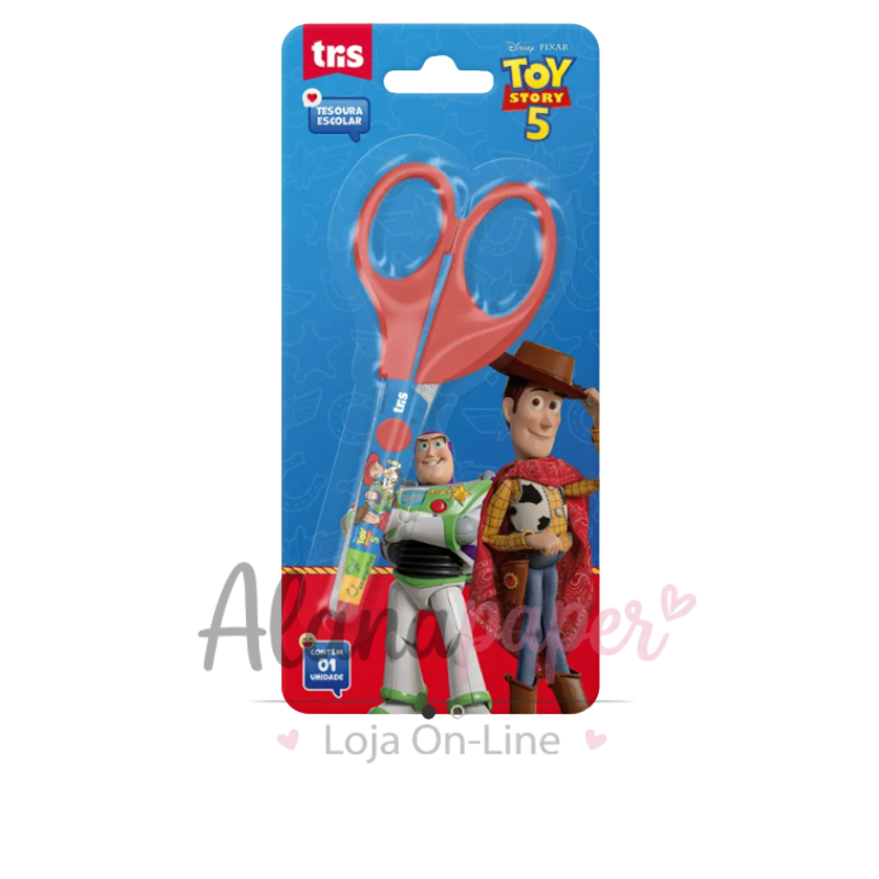 📌 Tesoura Escolar 13cm Toy Story 5 – Tris