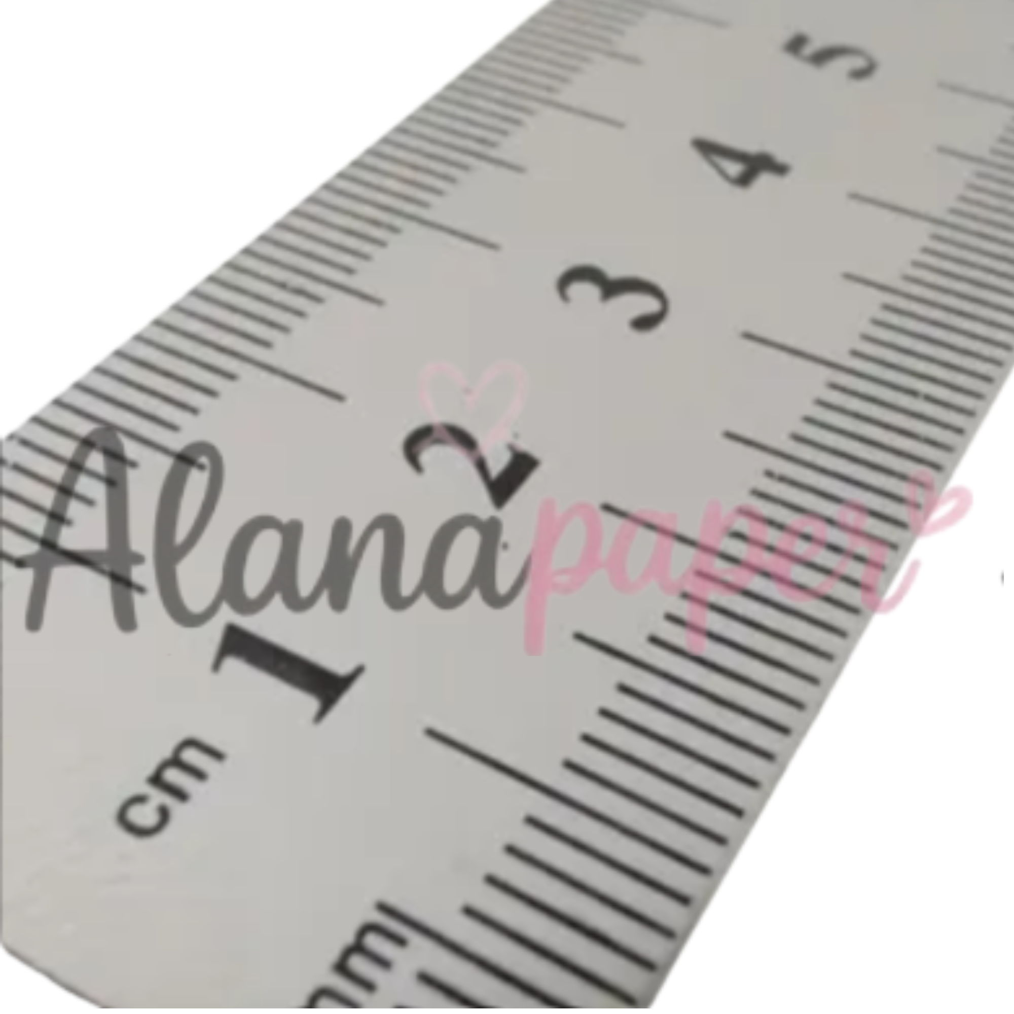 Régua de Metal em Aço Inox 30cm Professional - Alta Precisão