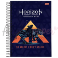 Caderno Universitário Horizon Jandaia 1 Matéria 80 Folhas