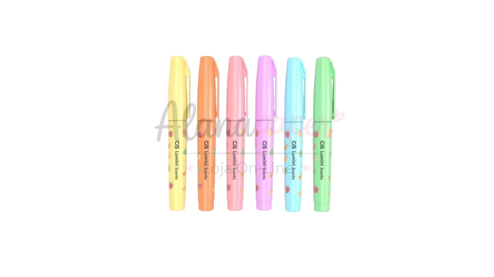 📌 Marca-Texto Mini Lumini Scents Pastel – CiS