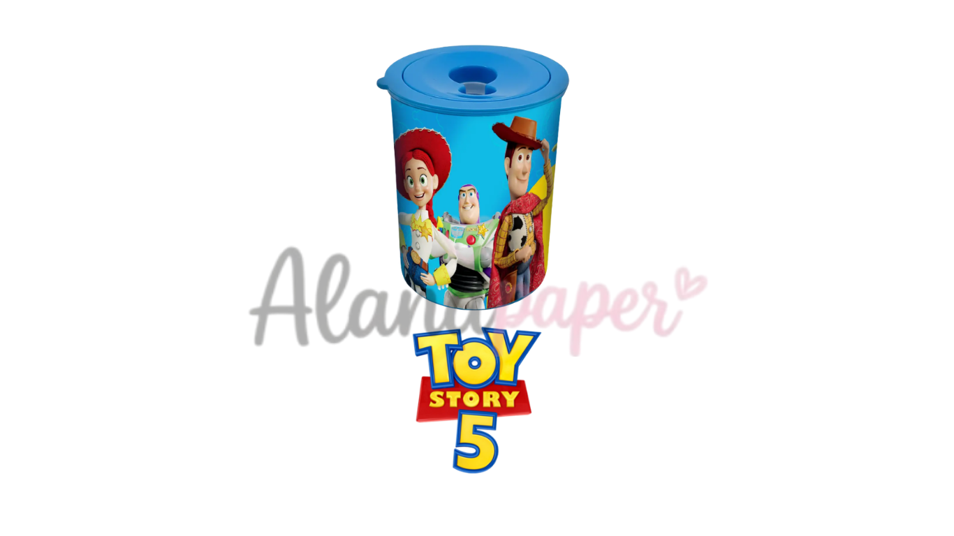 📌 Apontador Duplo com Depósito Toy Story 5 – Tris
