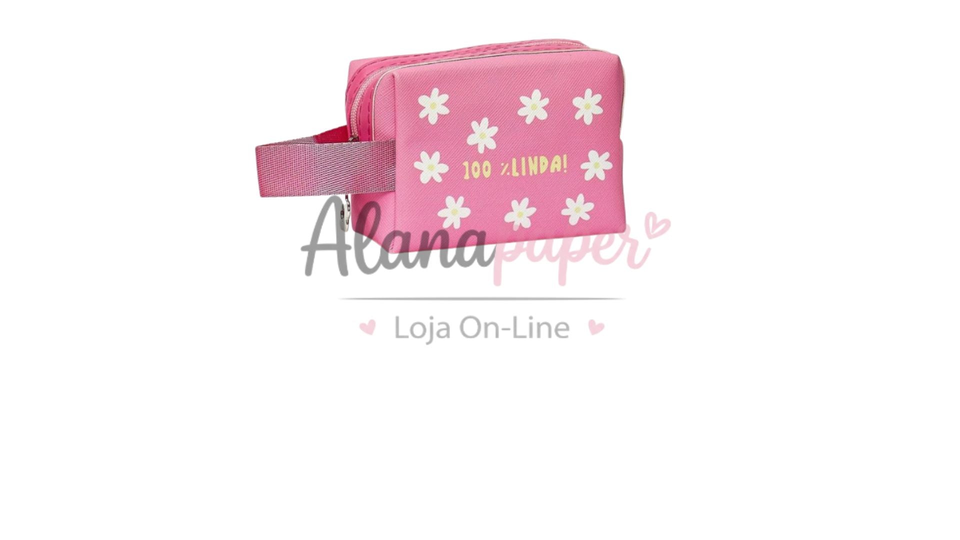 📌 Porta Moeda Fúcsia 100% Linda – Floriê